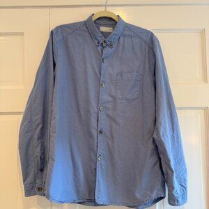 Uniqlo Undercover Blue Button Down, M